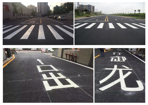 Thermoplastic 25% Glass Beads Hot Melt White Road Marking Paint