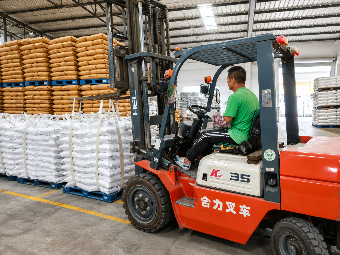 Últimos blogs da empresa sobre Armazenamento de produtos de marcação rodoviária HuaQun, armazenamento fiável e abastecimento eficiente para projetos globais de segurança rodoviária