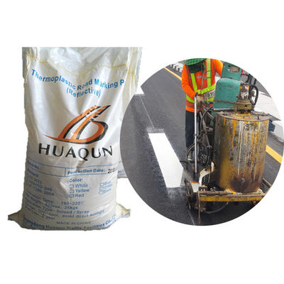 Comprar Pintura em pó termoplástico de resina de peróleo para marcação de estradas em branco e amarelo Fabricação em linha