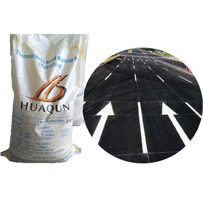comprar Tinta de marcação de estradas termoplástica de fusão a quente com temperatura de aplicação de 180 ~ 220 °C, embalagem de 25 kg e contas de vidro refletoras Fabricação em linha