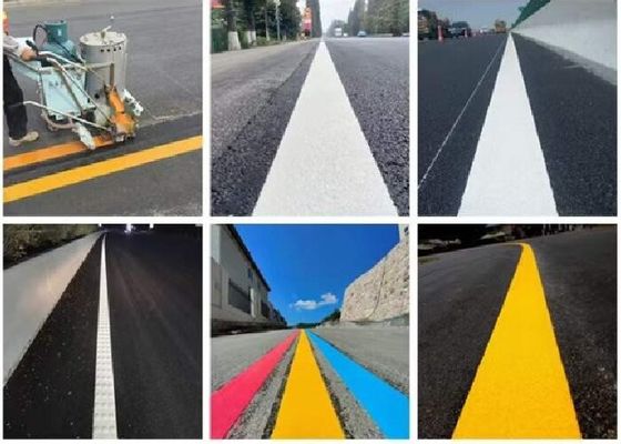 Comprar Tinta refletora termoplástica ecológica de fusão a quente Tinta de marcação de estrada branca Fabricação em linha