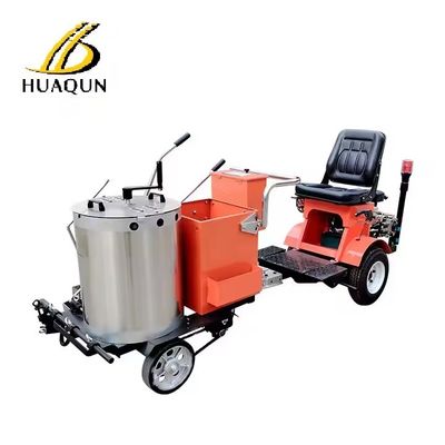 comprar Máquina de marcação de estradas termoplástica de mão com tanques de alta capacidade de 100 kg e dispositivos de mistura manualmente ligados Fabricação em linha