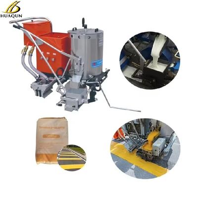 comprar Máquina de marcação de estradas termoplástica a motor, equipamento de marcação de linhas de estradas manual Fabricação em linha