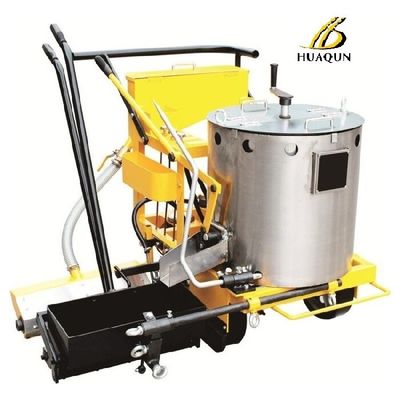 Comprar Máquina de pintura de marcação de estradas termoplástica de empuxo manual Fabricação em linha