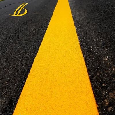 comprar Materiais primários de carbonato de cálcio Pintura refletiva branca térmoplástica de marcação de estradas Fabricação em linha
