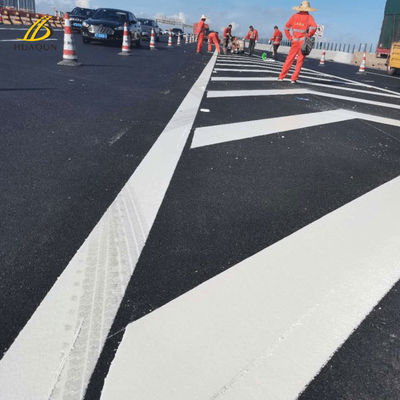 Comprar Tinta termoplástica para marcação rodoviária com revestimento brilhante e refletor Fabricação em linha
