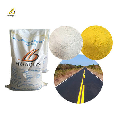 comprar Entrega rápida Adesão forte Alta reflexão Branco amarelo Térmoplástico Linha de estrada Marcação de tinta Fabricação em linha
