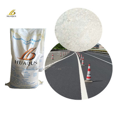 comprar Fabricantes de fusão a quente AASHTO Pintura de marcação de estrada termoplástica refletora com 30% de contas de vidro pré-misturadas Fabricação em linha