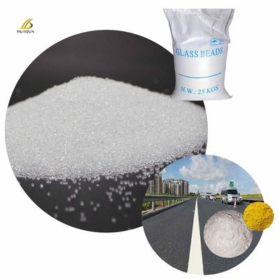 comprar Melhorar a segurança rodoviária com grânulos de vidro refletores de alta refletividade Durabilidade e ligação suave Fabricação em linha