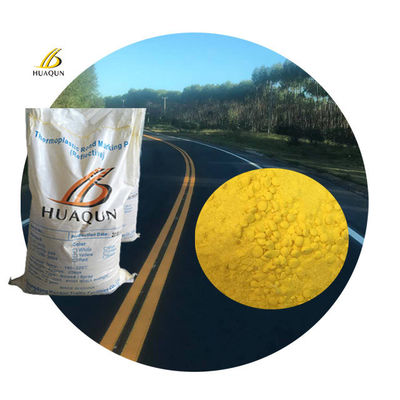 Comprar Pintura termoplástica amarelo-branca de alta qualidade, de temperatura normal e ambiental, para a marcação rodoviária Fabricação em linha