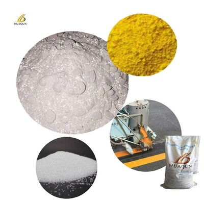 Comprar Alta reflexão amarelo e branco cor personalizada termoplástica de fusão quente pintura de marcação de estrada fábrica de Guangzhou Fabricação em linha