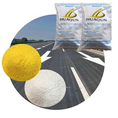 Comprar Pintura refletiva amarelo / branco / cor personalizada de marcação rodoviária em pó Fabricação em linha