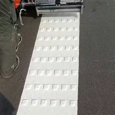 comprar Pintura de marcação de estrada termoplástica convexa perfil elevado Feedback tátil Alta visibilidade Fabricação em linha