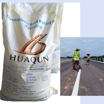 Comprar Pintura de marcação de estradas com alta reflectância e durabilidade térmica para marcação de estradas com contas de vidro Fabricação em linha