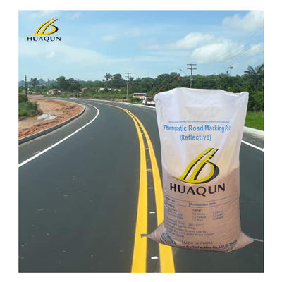 Comprar Tinta termoplástica para demarcação rodoviária Resina C5 Branco Amarelo 25kg Fabricação em linha