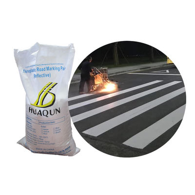 comprar Tinta Termoplástica de Marca HUA QUN com Boa Liquidez para Demarcação Rodoviária Fabricação em linha