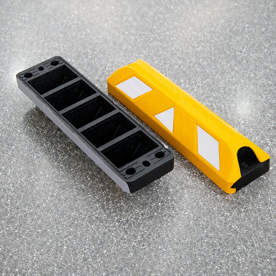Comprar Custom Color Rubber Wheel Stop Manufacturer & Supplier | HuaQun Fabricação em linha