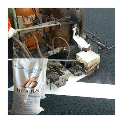Pintura de marcação de estradas com alta reflectância e durabilidade térmica para marcação de estradas com contas de vidro