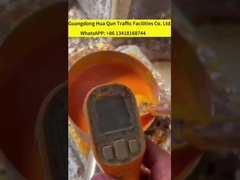 Excelente revestimento refletor amarelo e branco pó de marcação da estrada tinta termoplástica