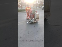 Pintura em pó termoplástica de revestimento de linhas de marcação de estrada convexa profissional