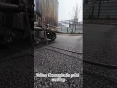 Tinta termoplástica Amarelo em pó para demarcação