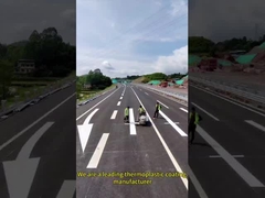 Pintura termoplástica de marcação de estradas da fábrica de Guangzhou